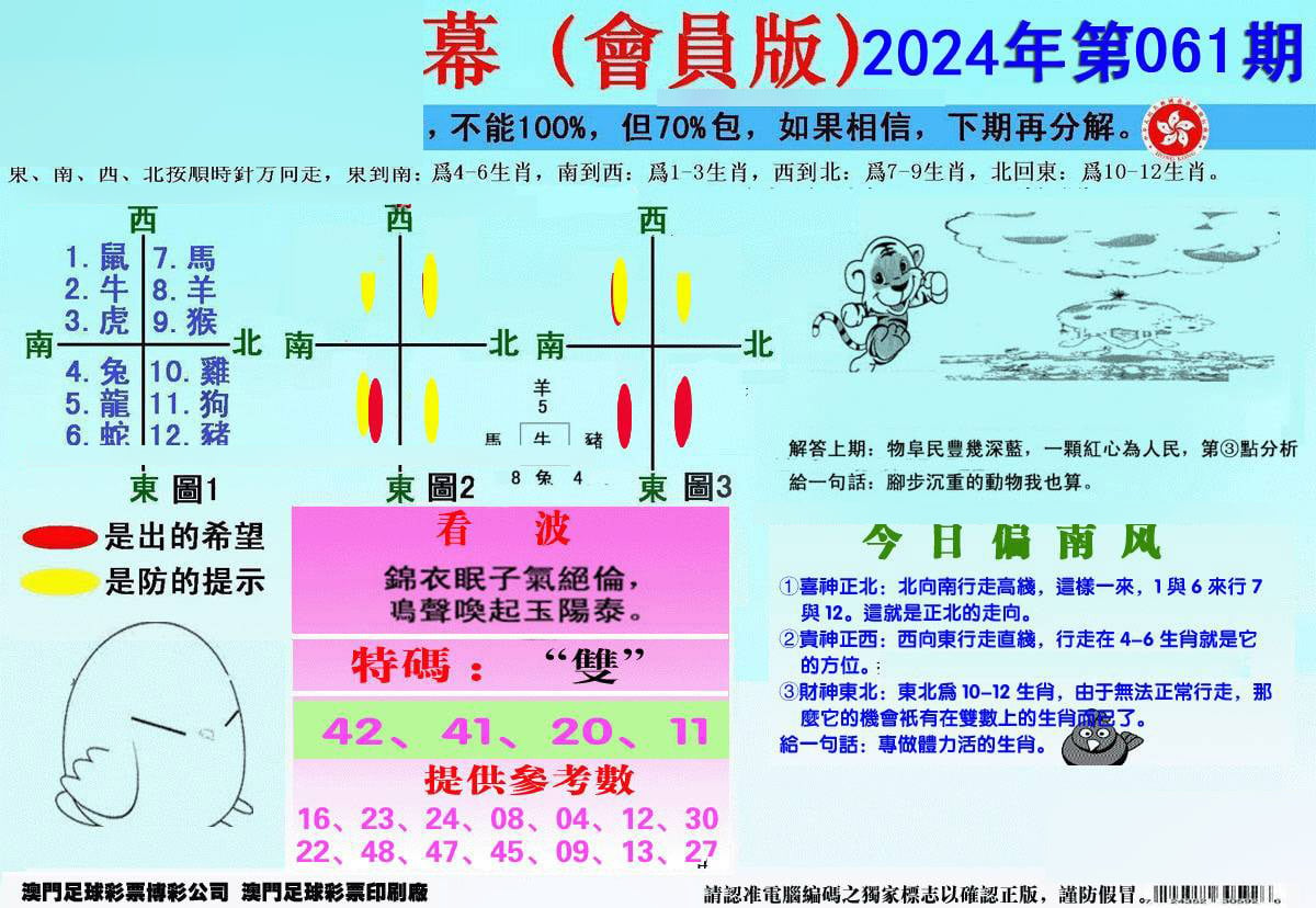 另版海狮特码内幕报-61