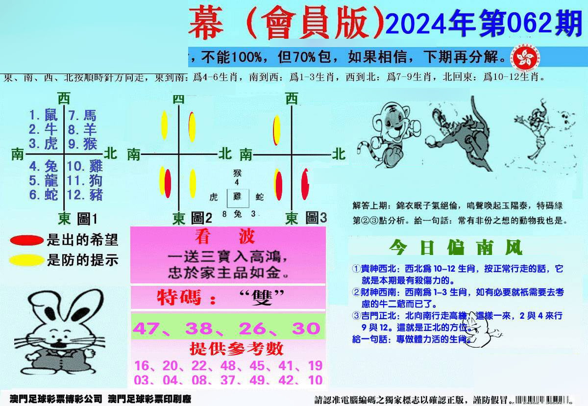 另版海狮特码内幕报-62