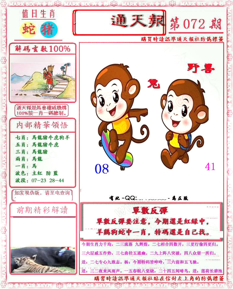 南方农村报-彩票与漫画版-72