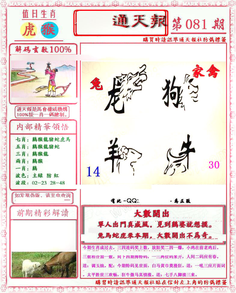 南方农村报-彩票与漫画版-81