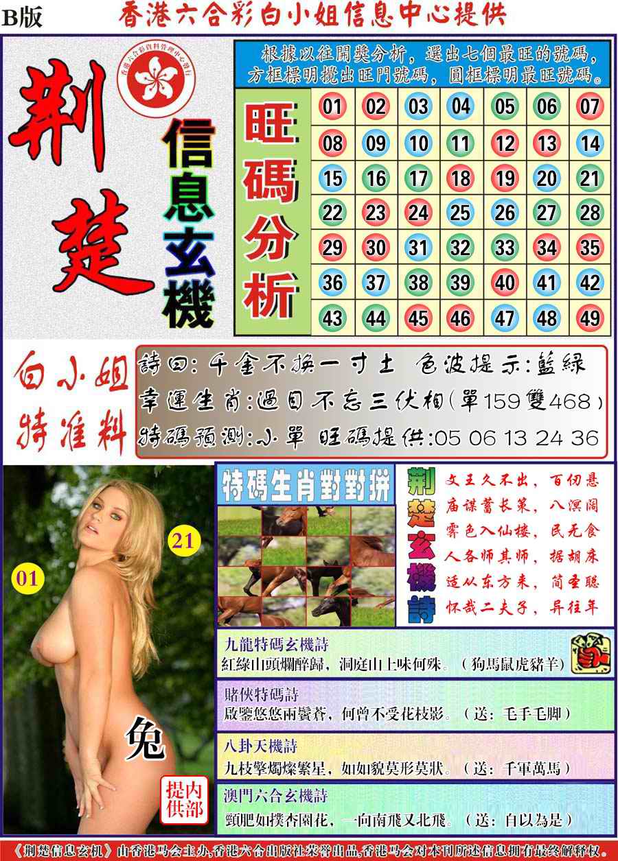 荆楚信息玄机B-87