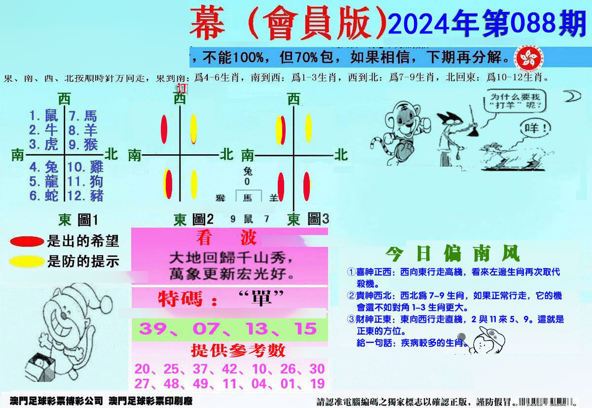 另版海狮特码内幕报-88