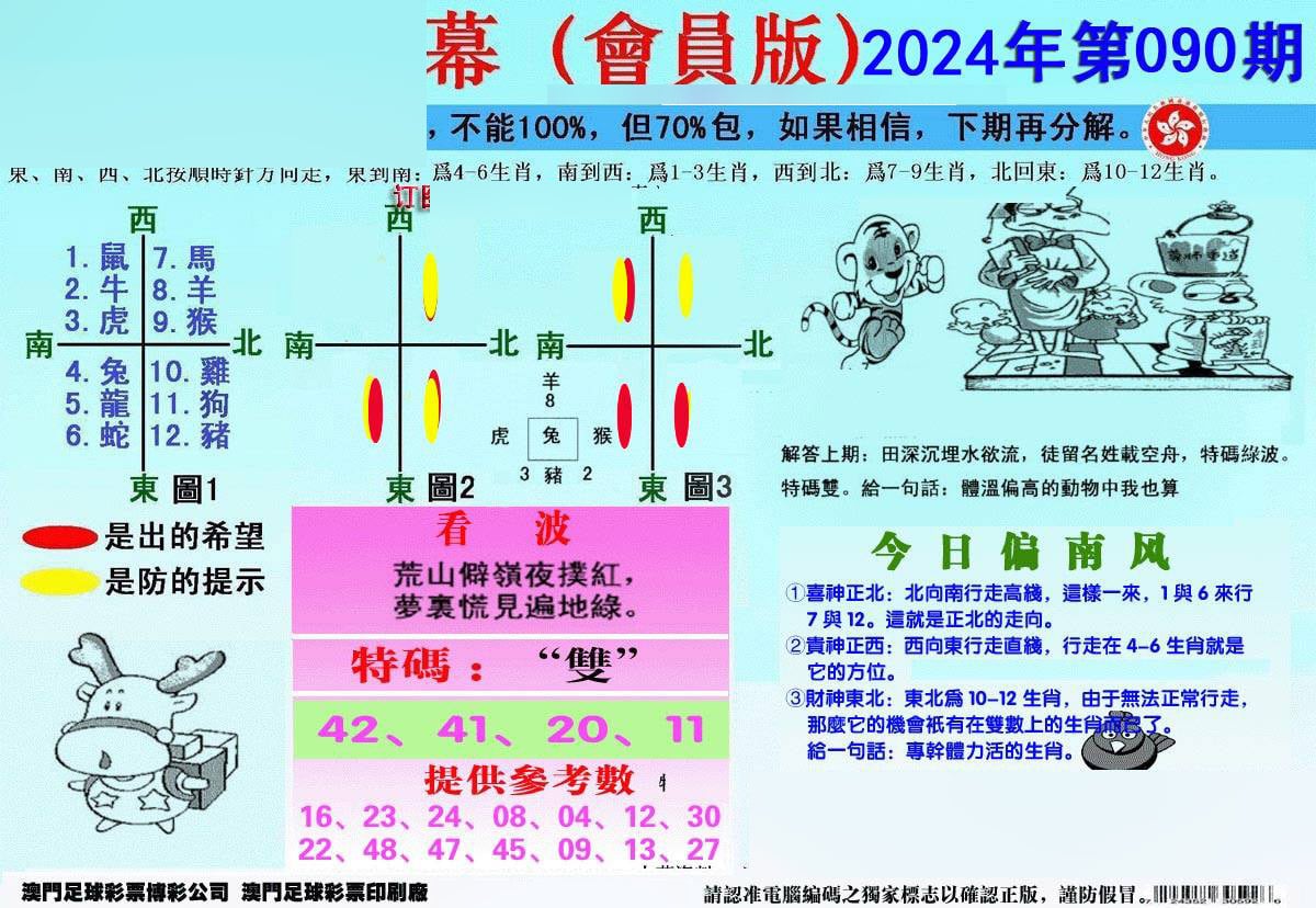 另版海狮特码内幕报-90